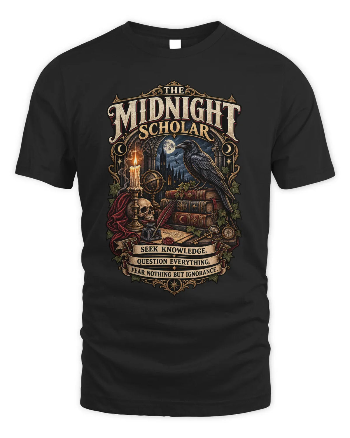 The Midnight Scholar T-Shirt