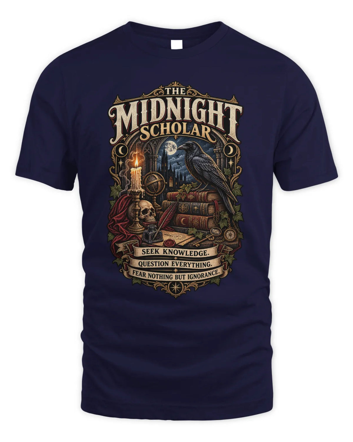 The Midnight Scholar T-Shirt