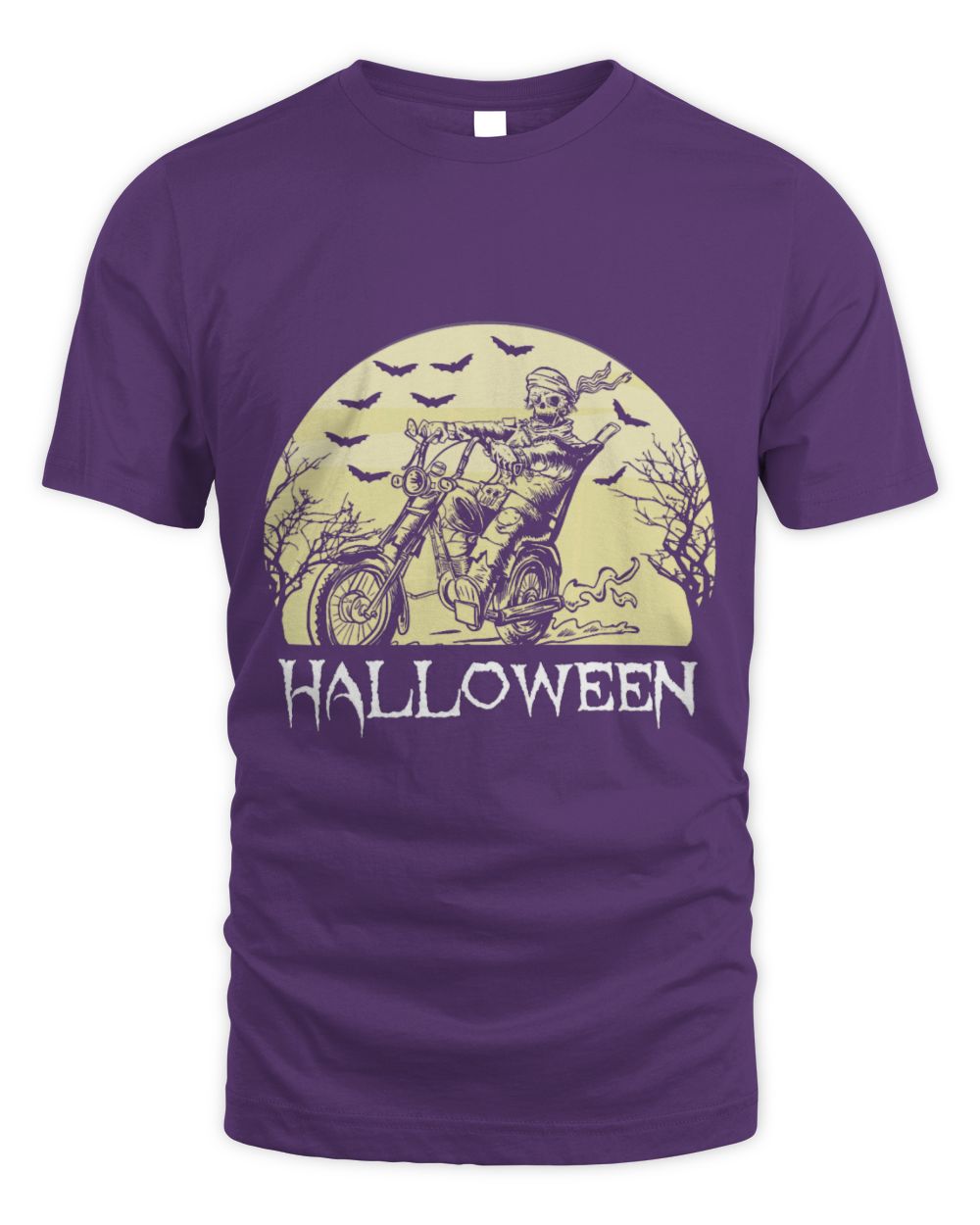 Cute Skull Halloween Skeleton Biker Undead Motorcycle Biking Rider 09