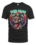 Cute Skull Edgy Skull Motorcycle Skeleton Biker Graphic Design
