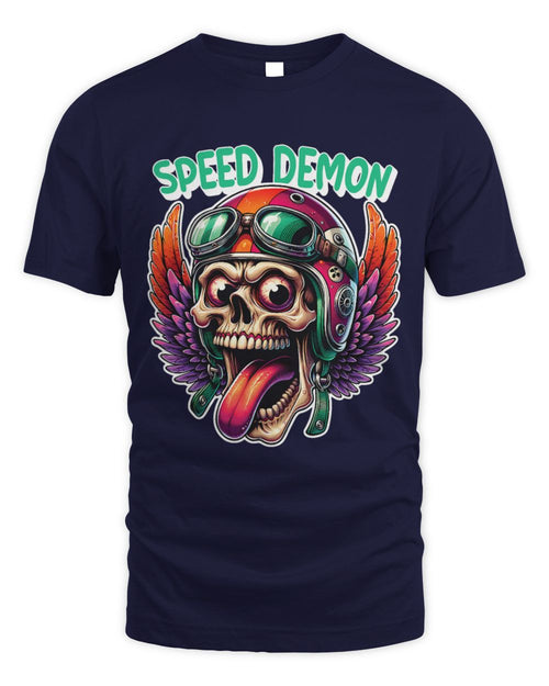 Cute Skull Edgy Skull Motorcycle Skeleton Biker Graphic Design