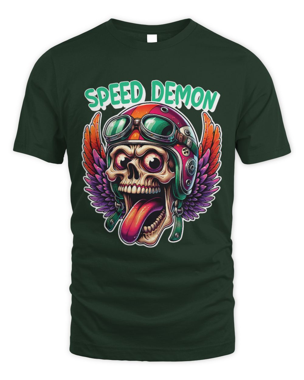Cute Skull Edgy Skull Motorcycle Skeleton Biker Graphic Design
