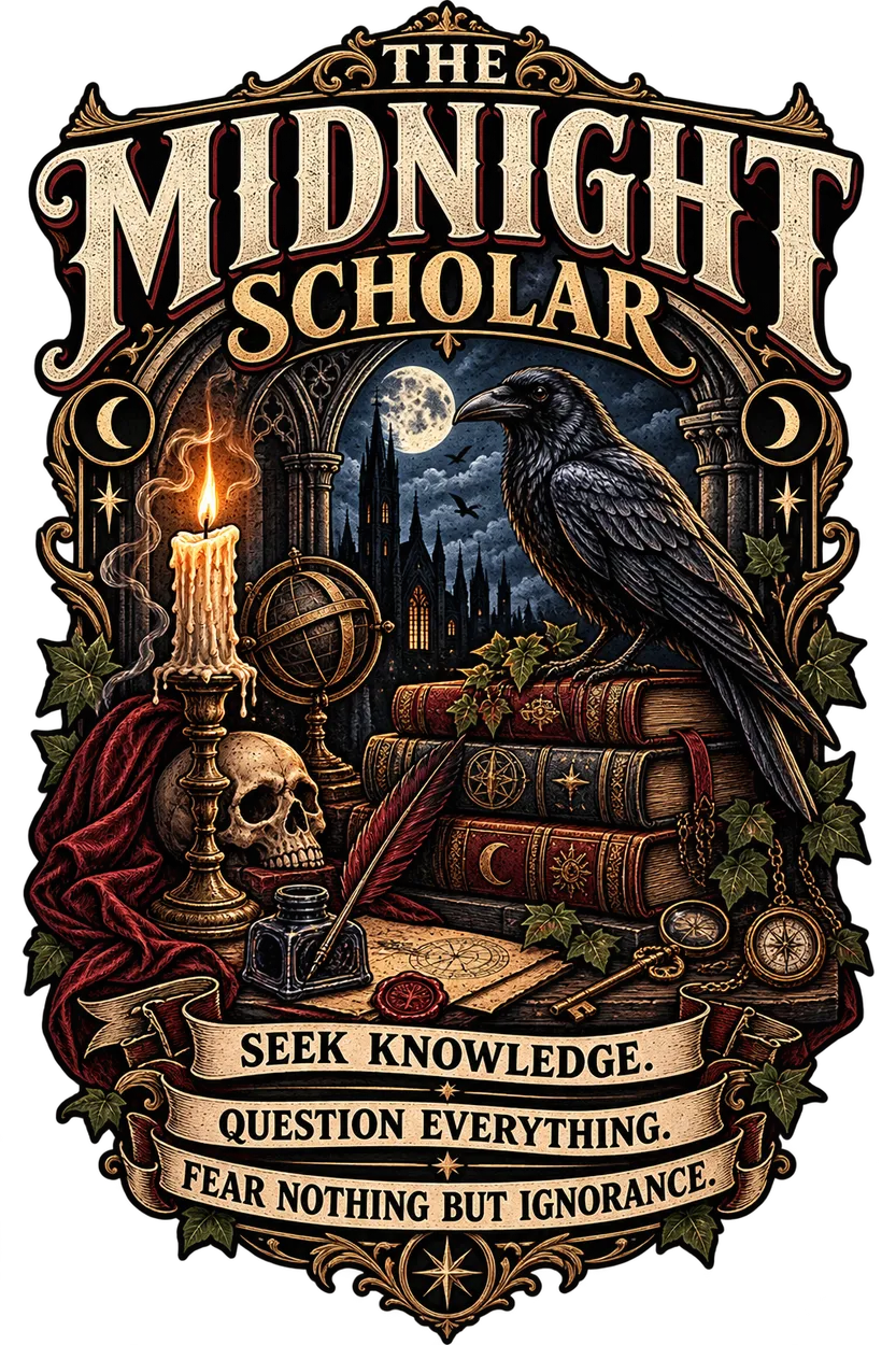 The Midnight Scholar T-Shirt