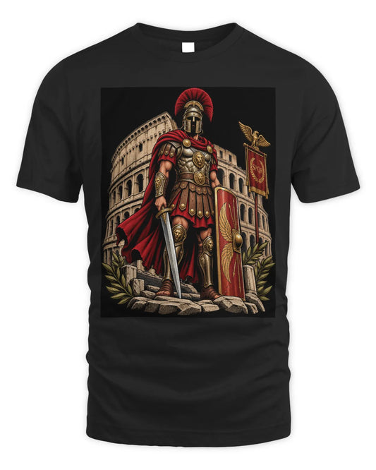 Rome T-Shirt,Front and Back Print.